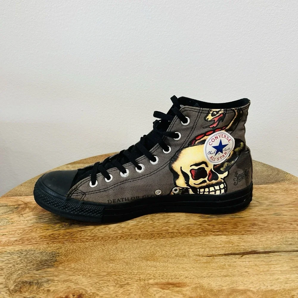 Converse Chuck Taylor All Star Sailor Jerry High Top Tattoo Shoes Canvas Mens 11